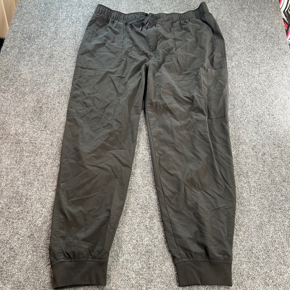 Carhartt Scrub Joggers Mens XL Black Liberty C56310 Cargo Stretch Medical Wear